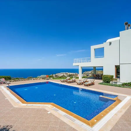Lux Aspalathos With Pool, 700m To Beach, 1km To Restaurant 别墅