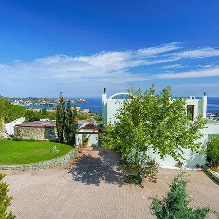 别墅 Lux Aspalathos With Pool, 700m To Beach, 1km To Restaurant 阿齐亚·佩拉加