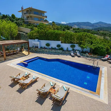 Lux Aspalathos With Pool, 700m To Beach, 1km To Restaurant 别墅 *