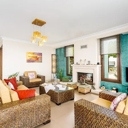 Lux Aspalathos With Pool, 700m To Beach, 1km To Restaurant 别墅 阿齐亚·佩拉加