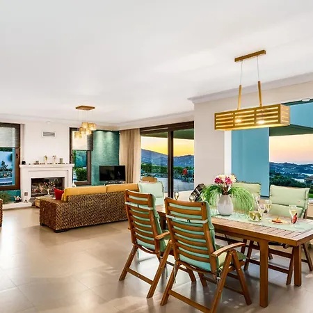 别墅 Lux Aspalathos With Pool, 700m To Beach, 1km To Restaurant 阿齐亚·佩拉加